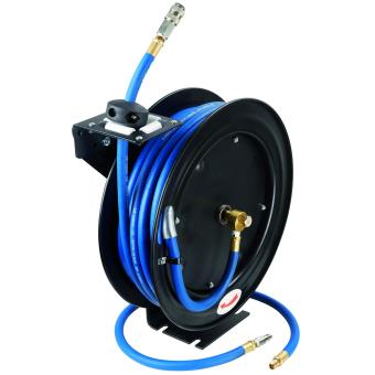 Poppstar Enrouleur De Tuyau D'Air Comprimé En Acier (20m + 2m, Diamètre