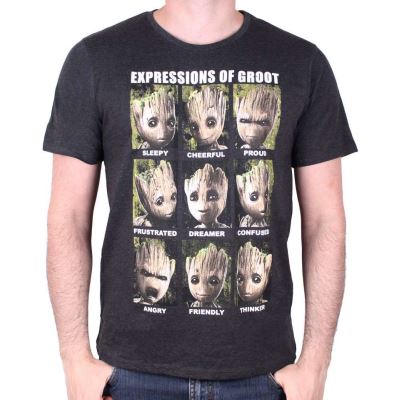T-shirt Gardiens de la Galaxie 2 Marvel - Expressions of Groot
