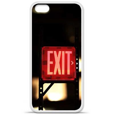 Coque en silicone imprimée compatible Apple iPhone 5C Exit