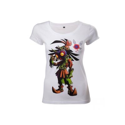 T-Shirt Zelda - Majora's Mask Femme Blanc Taille M
