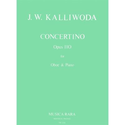 Partitions classique MUSICA RARA KALLIWODA J.W. - CONCERTINO OP. 110 - HAUTBOIS, PIANO Hautbois