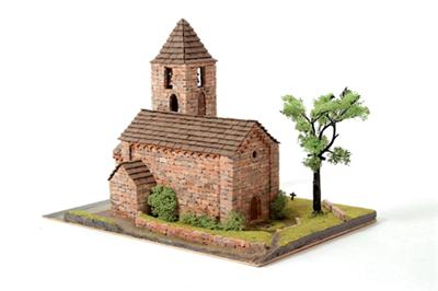 Maquette eglise romanica 21 domus kits