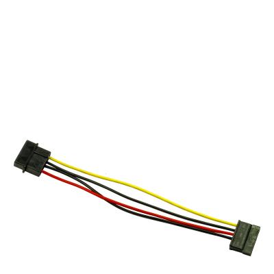 Inter-tech 0.15m molex sata (88885306)