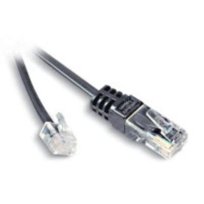 Neklan 2120089 Cordon Numéris RJ11/RJ45 5 m Noir