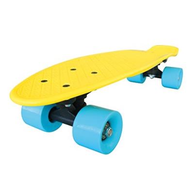 Streetsurfing new fizz skateboard jaune bleu