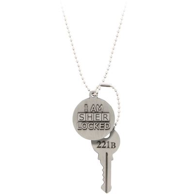 Plaque d'identite Sherlock Sherlocked