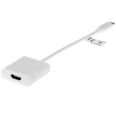 Usb-c 3.1 prise mâle á hdmi buchse, blanc 0,15m - usb 3.1 adaptateur pour zb. chromebook, apple etc. helos 129528