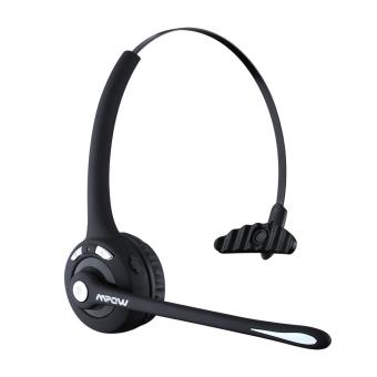 Mpow Professionnel Oreillette Bluetooth Avec Micro Casque Sans Fil