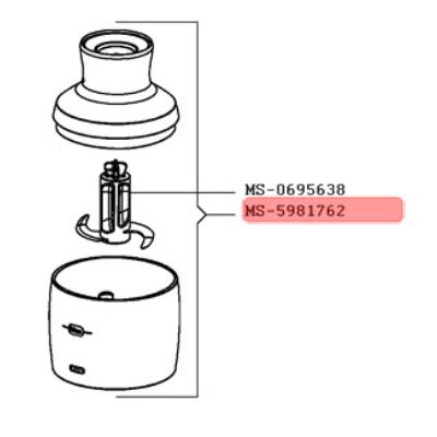HACHOIR 150ML COMPLET