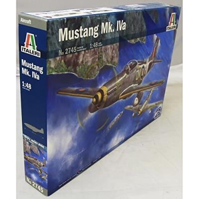 Model kit - mustang mk. iv - 1 48 - bx-a3-3-t48 - italeri