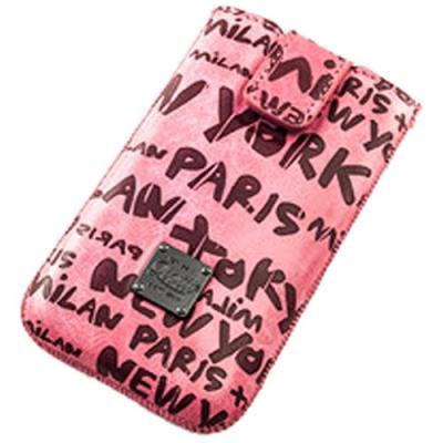 Qiotti urban world etui pour iphone 5 5s 5c rose