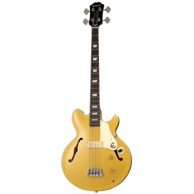 Basse epiphone jack casady - metallic gold