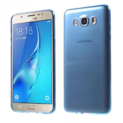 Coque souple ultra-slim fine coloris bleu pour Galaxy J7-2016