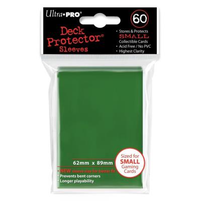 Ultra Pro - 60 pochettes Deck Protectors Solid Vert JAP