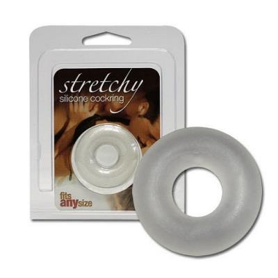 Cockring Stretchy Silicone Transparent