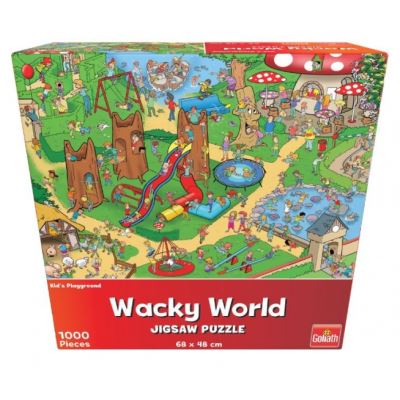 Goliath Puzzle Wacky WorldTerrain de jeux 1000 pièces