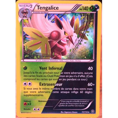 carte Pokémon 11/114 Tengalice 140 PV - HOLO