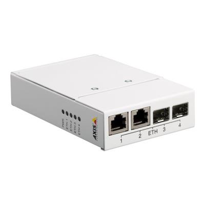 AXIS T8604 Media Converter Switch - glasvezel mediaconverter - Ethernet, Fast Ethernet, Gigabit Ethernet