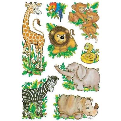 Herma sticker decor animaux de la jungle 3793