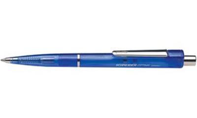 SCHNEIDER - Stylo à bille rétractable OPTIMA, gris couleur de l'encre: noir -3401