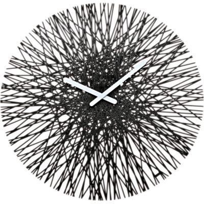 Koziol - Horloge Murale Silk - Noir