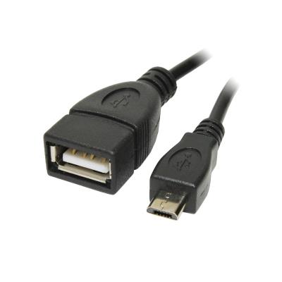 Adaptateur otg - câble micro usb b m vers usb a f 0,20m kein hersteller