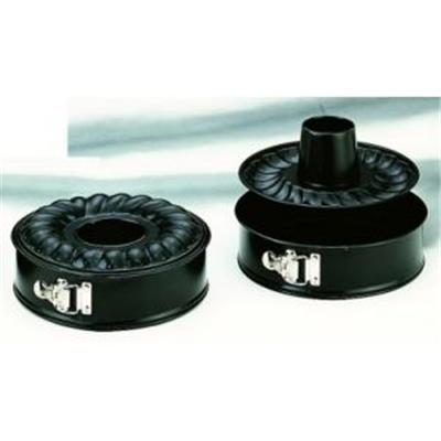 Ibili Noir - Ustensiles Et Accessoires De Cuisine - Moule Démontable 2 Usages Moka 26Cm ( 8202-26-12 )