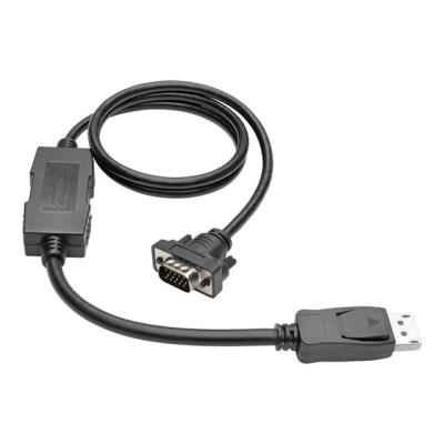 Tripp Lite 10ft DisplayPort to VGA / DP to VGA Adapter Active Converter with Latches DP 1.2 M/M 10' - câble d'écran - 3.05 m