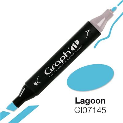 Marqueur à l'alcool graph'it 7145 lagoon - graph it
