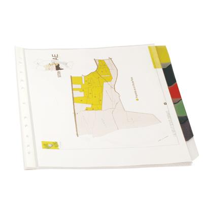 Pochettes Intercalaires Pp Onglet Couleurs - Jeu De 6