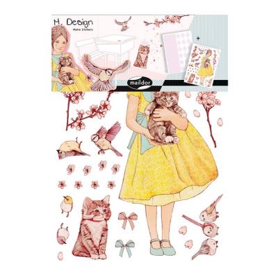 Stickers muraux M.Design princesses 2 planches