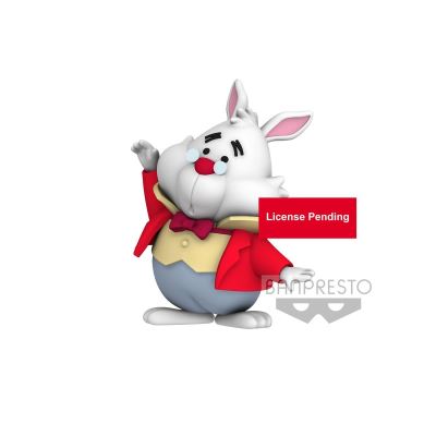 Disney - Figurine Cutte! Fluffy Puffy White Rabbit 4 cm