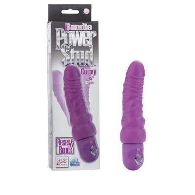 California Exotic Novelties Vibromasseur Bendie Power Stud Mauve