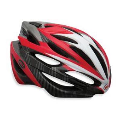 Bell casque à vélo array multicolore rouge noir s