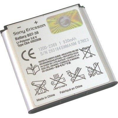 Batterie D'origine Sony Ericsson Type Bst-38 Pour Sony Ericsson W980 - Batterie Lithium-ion 930 Mah Sony Ericsson Bst-38