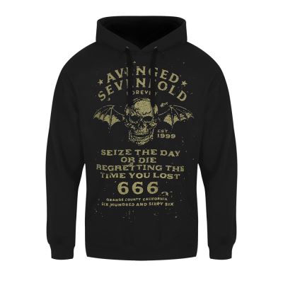 Avenged Sevenfold Sweat à capuche Seize The Day Homme Noir - Taille XL