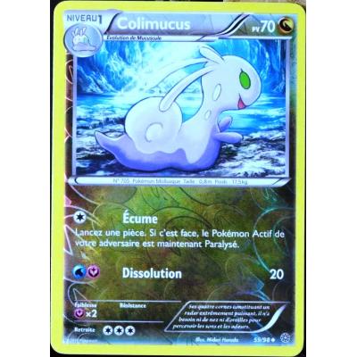 carte Pokémon 59/98 Colimucus 70 PV - REVERSE XY - Origines Antiques NEUF FR État correct - Pokémon reconditionné disponible sur Fnac