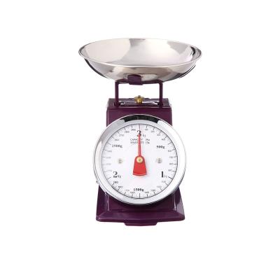 Balance de cuisine mécanique - Violet