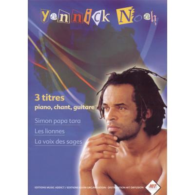 Partitions variété, pop, rock... HIT DIFFUSION NOAH YANNICK - SIMON PAPA TARA, LA VOIX DES SAGES, LES LIONNES - PVG Format - feuillet