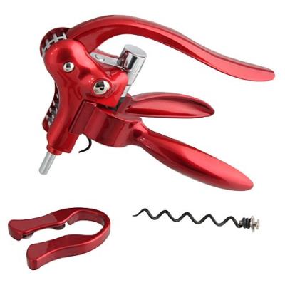 Fackelmann 49722 tire-bouchon automatique avec mèche de rechange et découpe film rouge métallique