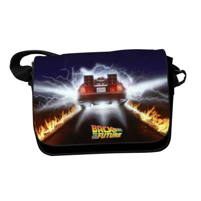 Sac Besace Retour Vers Le Futur - Delorean 36 x 25cm