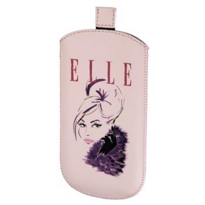 ELLE Mobile Phone Sleeve Lady in Pink , size M - etui voor mobiele telefoon