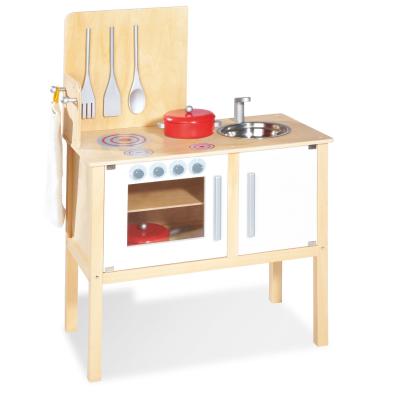 Pinolino - Cuisinière d'enfant Jette en bois pour jouer à la dinette