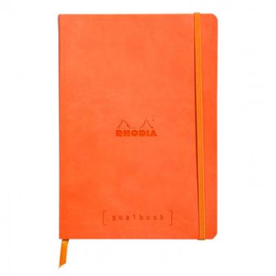 Clairefontaine Rhodiarama - Carnet de notes à points A5 - 240 pages - Tangerine