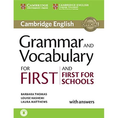 Grammar And Vocabulary For First And First For Schools With Answers Barbara Thomas