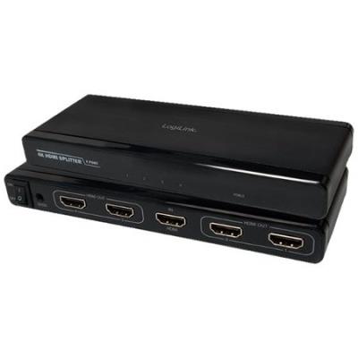 Logilink 4k hdmi splitter - répartiteur vidéo audio - 4 ports - ordinateur de bureau 2direct gmbh cv0092