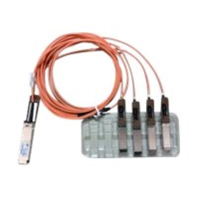 Cisco Direct-Attach Breakout Cable - netwerkkabel - 3 m - oranje
