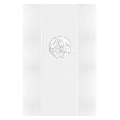 CÂLIN CÂLINE - 400.34 - DESSUS DE LIT - LOUIS - BLANC - 70 CM X 140 CM