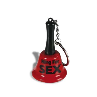 Porte-clés avec clochette marrante ring for sex
