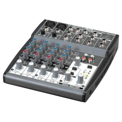 Console behringer xenyx 802 console de mixage 8 entrees avec alim fantome